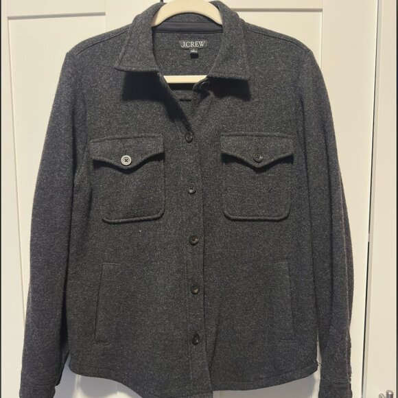J Crew Wool Shirt-jacket - Picture 2 of 4
